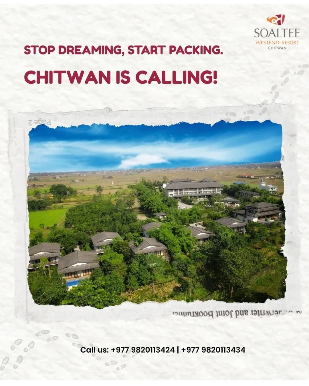 All-Inclusive Resort Package in Nepal with Soaltee Westend Resort Chitwan