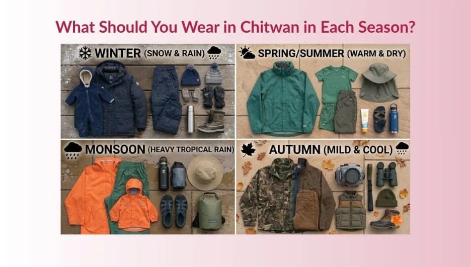 What to Wear and Bring for Your Chitwan Tour