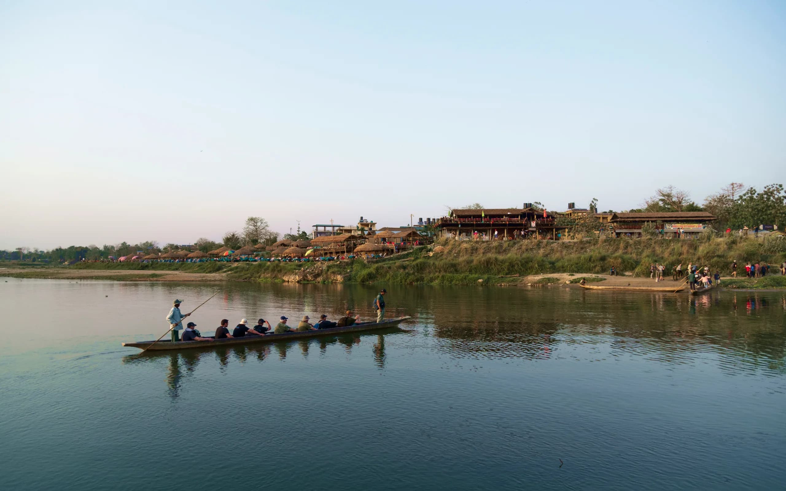 Canoe Ride on the Rapti River 