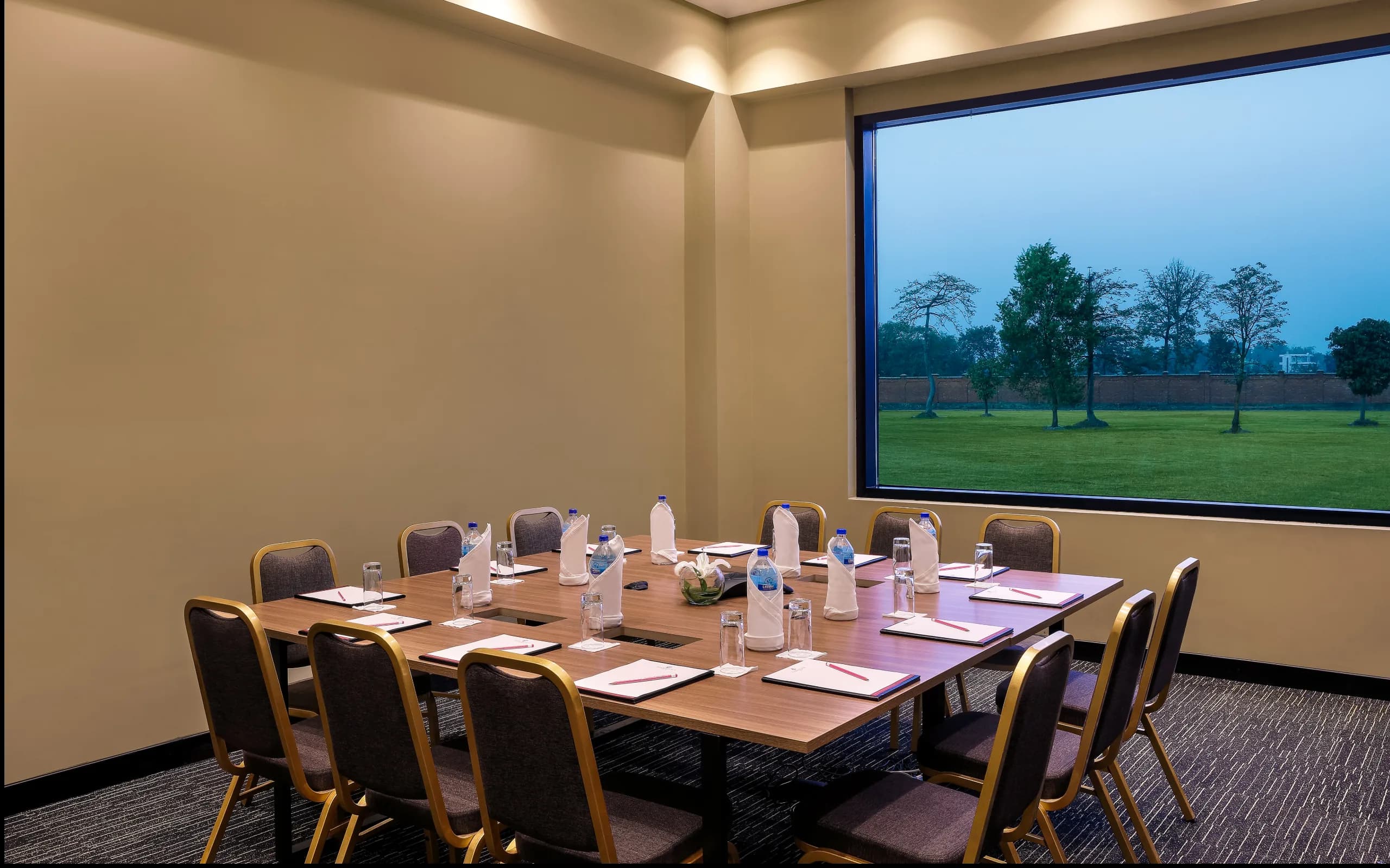hall for  meetings and events at tiger palace by soaltee bhairahwa
