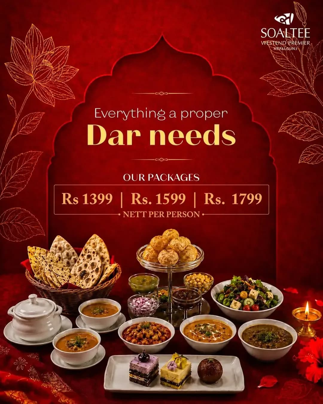 Teej Dar Celebration and its pricing in Nepalgunj at Soaltee Westend Premier
