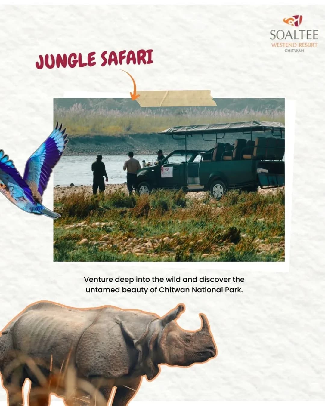 All-Inclusive Resort Package in Nepal with Soaltee Westend Resort Chitwan