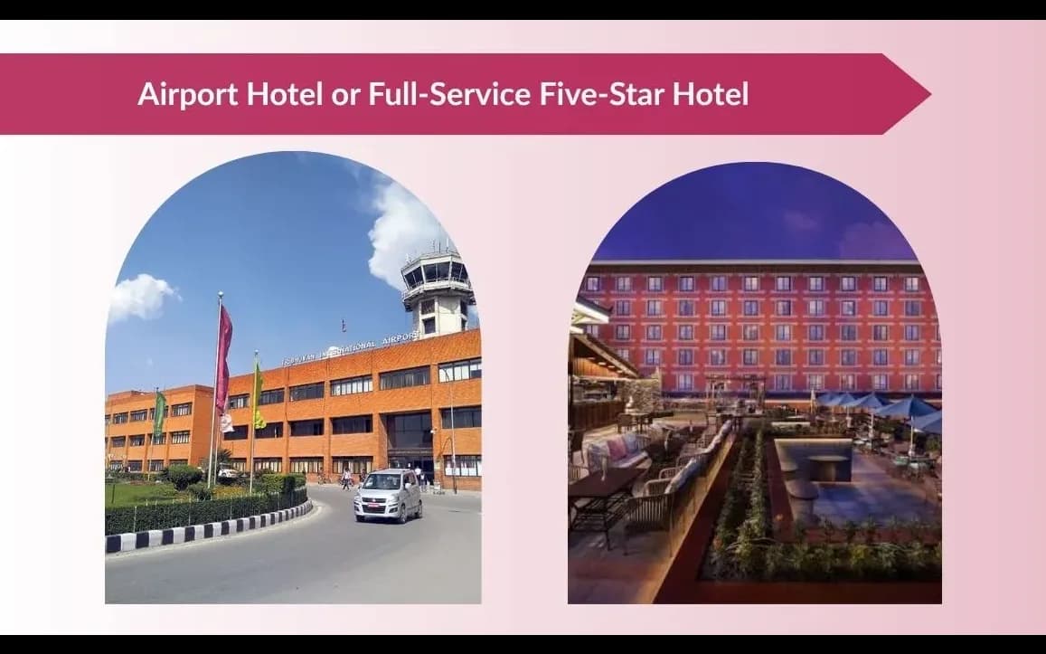 Airport Hotel or Full-Service Five-Star Hotel?