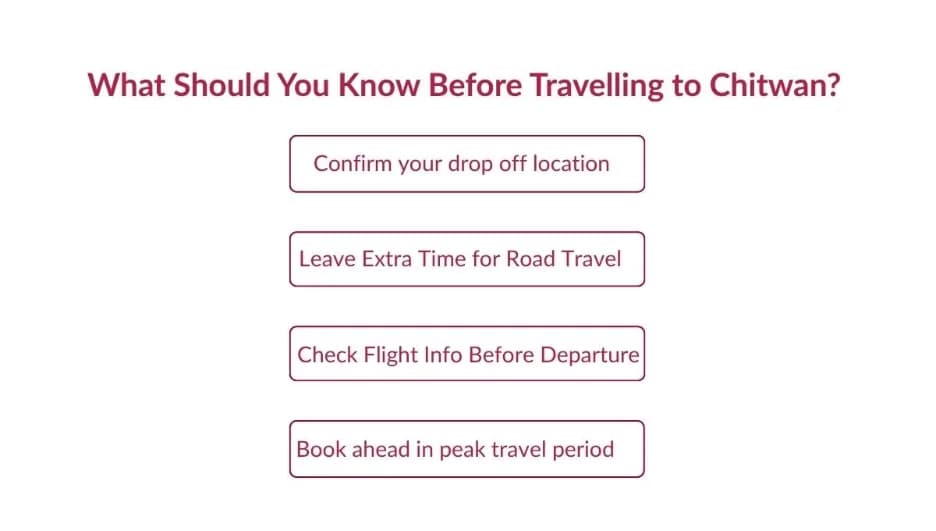 How to Travel from Kathmandu & Pokhara to Chitwan