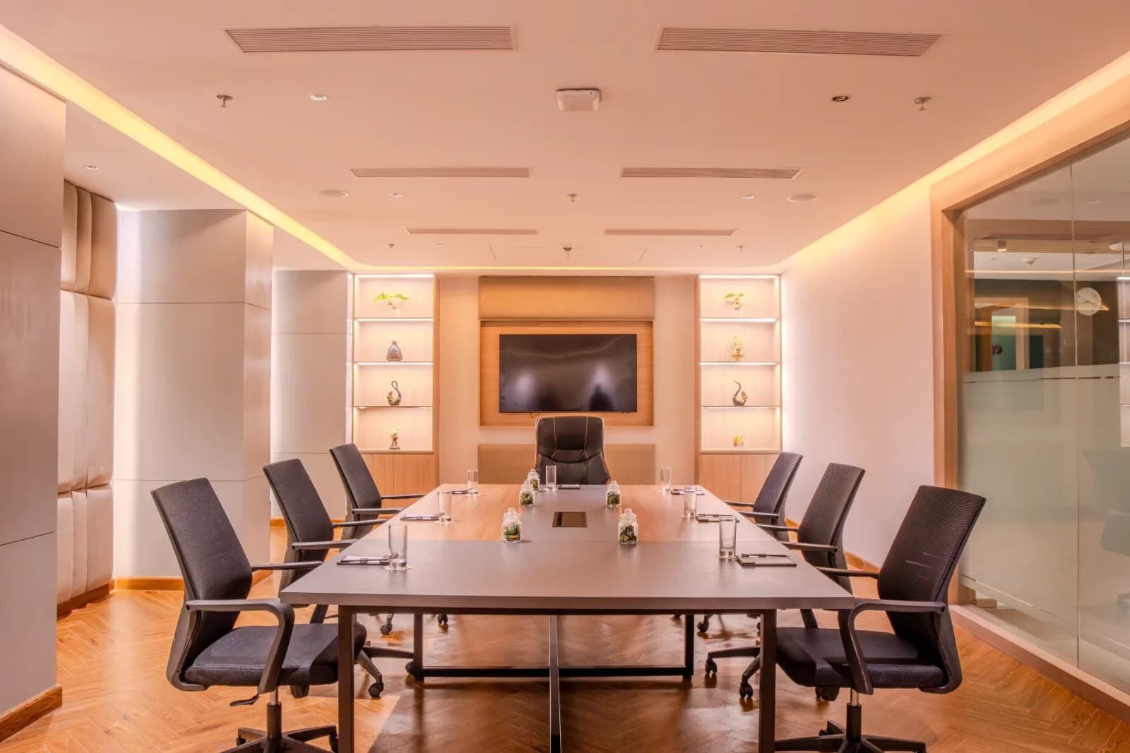 meeting boardroom in soaltee westend resort manakamana