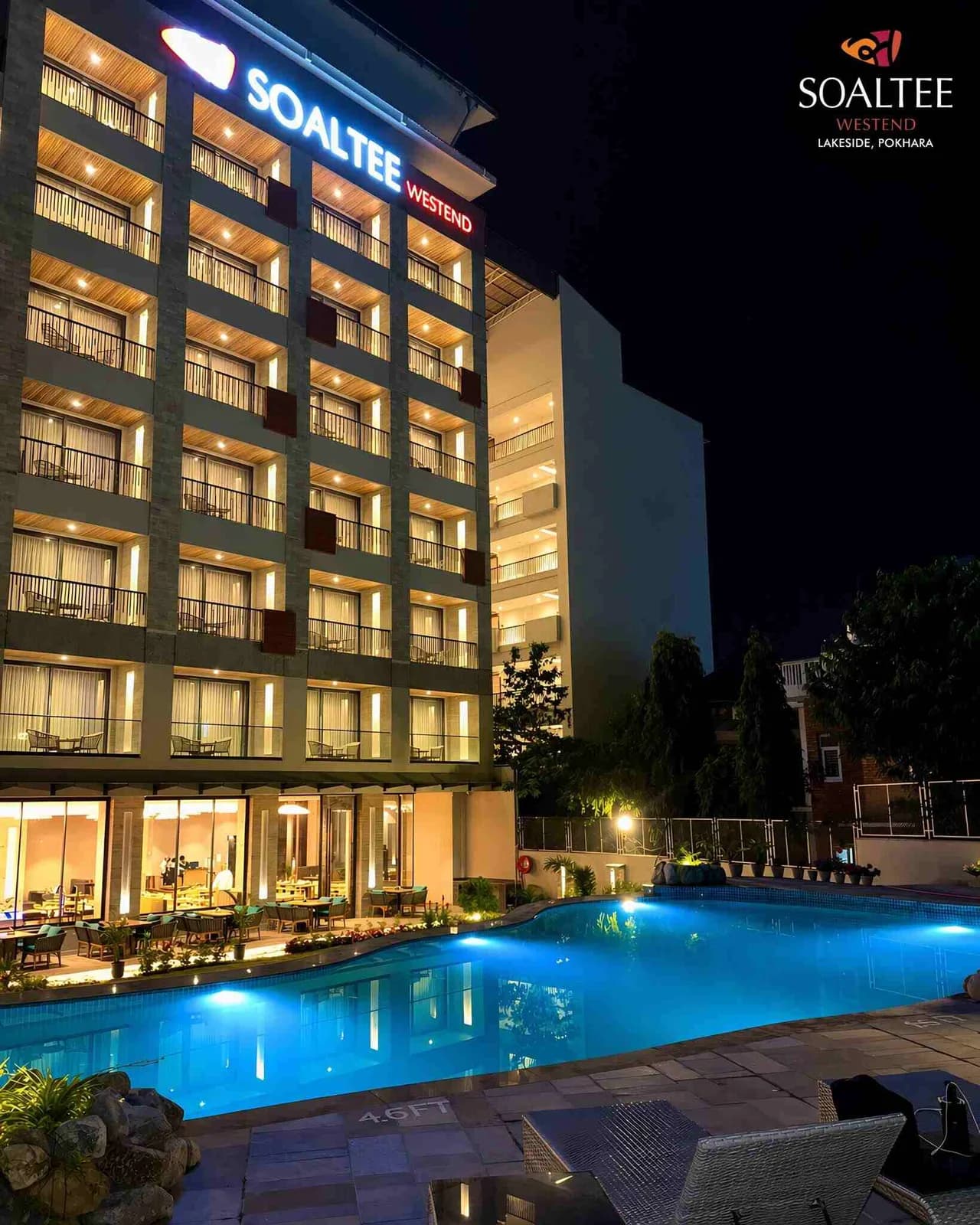 One of the best Honeymoon Resorts in Nepal is Soaltee westend lakeside pokhara