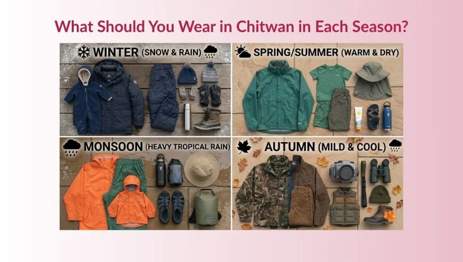 What to Wear and Bring for Your Chitwan Tour