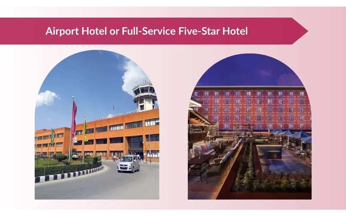 Airport Hotel or Full-Service Five-Star Hotel?
